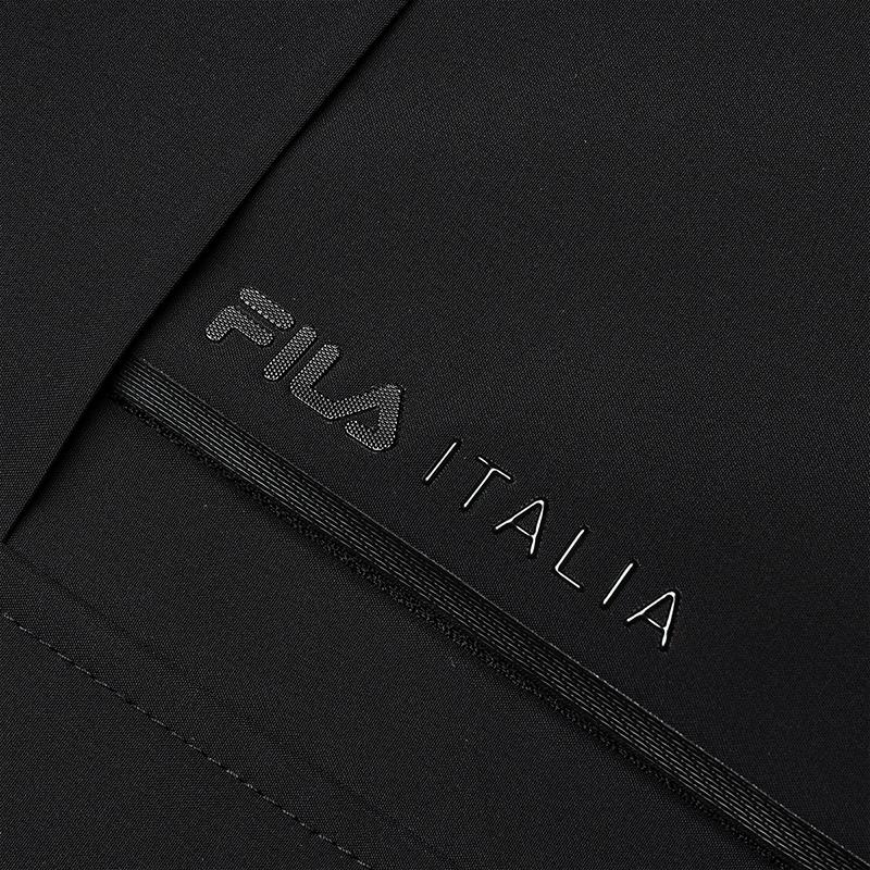 Fila Casual Hooded Jacket Two-Piece Set Men Tops Black F11M513702FBK