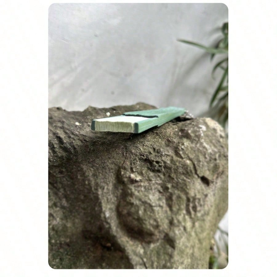 Ancient-style Fan Folding Fan Chinese Style Summer Hanfu Qipao Folding Fan Small Bamboo Fan Dance Fan Dance Fan Green Fan
