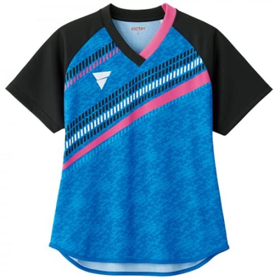 VICTAS Table Tennis Game Shirt Pink Small 031475 V-LGS802 Women's (0300)