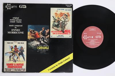 LP Record ENNIO MORRICONE - Vamos A Matar Companeros IMGM009 INTERMEZZO 1986 Italy Soundtracks & Musicals Used