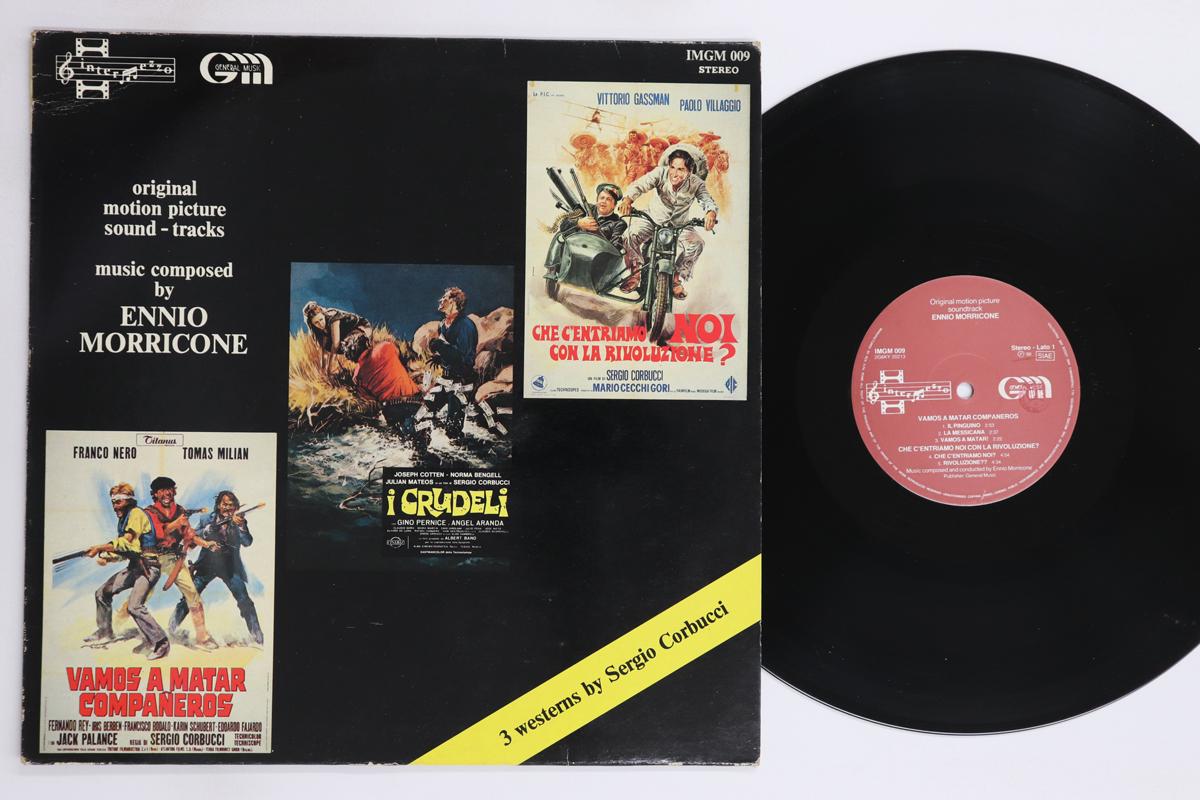 

LP Record ENNIO MORRICONE - Vamos A Matar Companeros IMGM009 INTERMEZZO 1986 Italy Soundtracks & Musicals Used