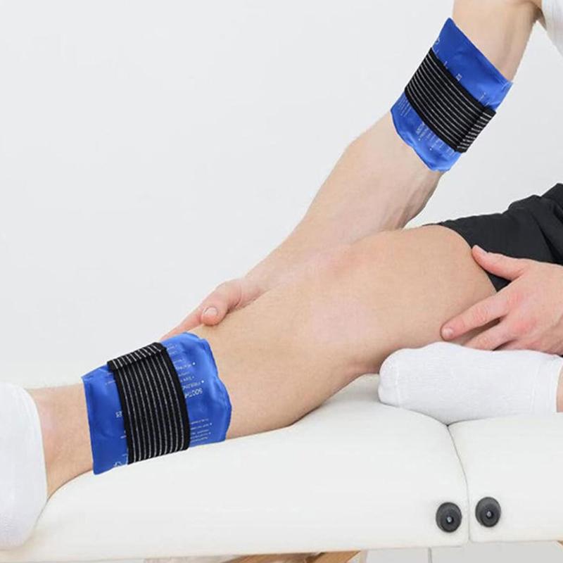 1Pc Multipurpose Gel Ice Sleeve Elbow Knee Ankle Ice Pack Hand Ice Wrap Gel For First Aid Sports Muscle Pain Ice Heat Pad