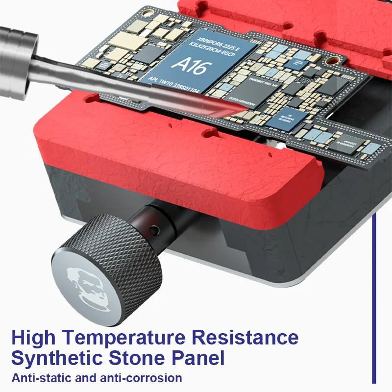MECHANIC ORI Mini Universal MainBoard BGA Dual-axis Fixture Glue Removal Heat Dissipation Fixed Clamp Soldering Fixture Tool