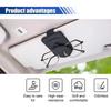 Cowhide Leather Sun Visor Sunglasses Frame Magnetic Ticket Card Holders  for Car Interior