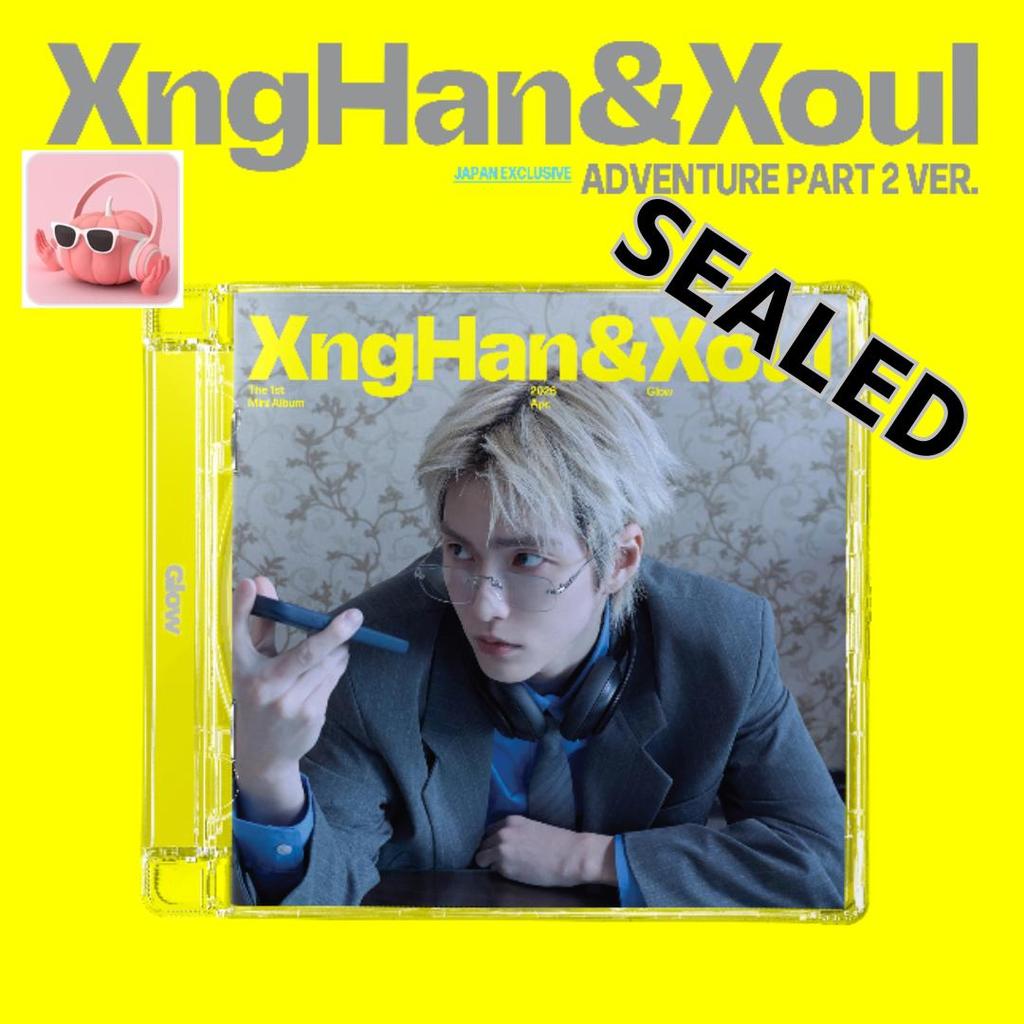 PRE-ORDER XngHan Xoul The 1st Mini Album 'Glow'(Adventure Part 2 Ver. Japan Exclusive) CD SEALED