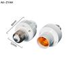 1Pc 2025 New E27 Socket Smart Light Bulbs Head Adapter Lamp Holder Base Socket Kitchen Bedroom Switch AC110-240V/50-60Hz