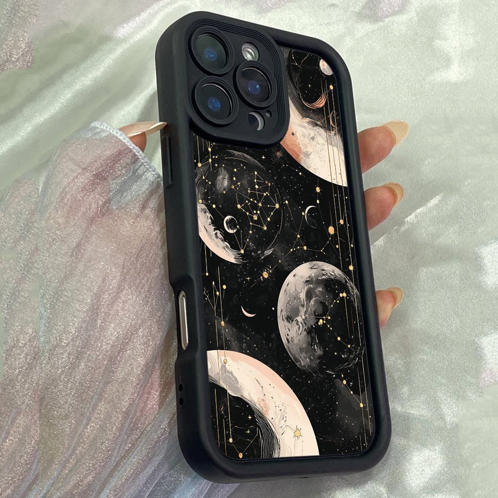 JT22 Astrological for zodiac signs Phone for for iPhone 17 Pro Max Samsung S26 Ultra A17 A26 A07 Xiaomi 15T Redmi Note 14 Pro Plus Soft TPU Case Cover