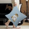 MMofusand Cute Cat Cartoon Personalized Pillow Dust Cover Bedroom Kids Party Decoration Pillowcase Birthday Children Gift