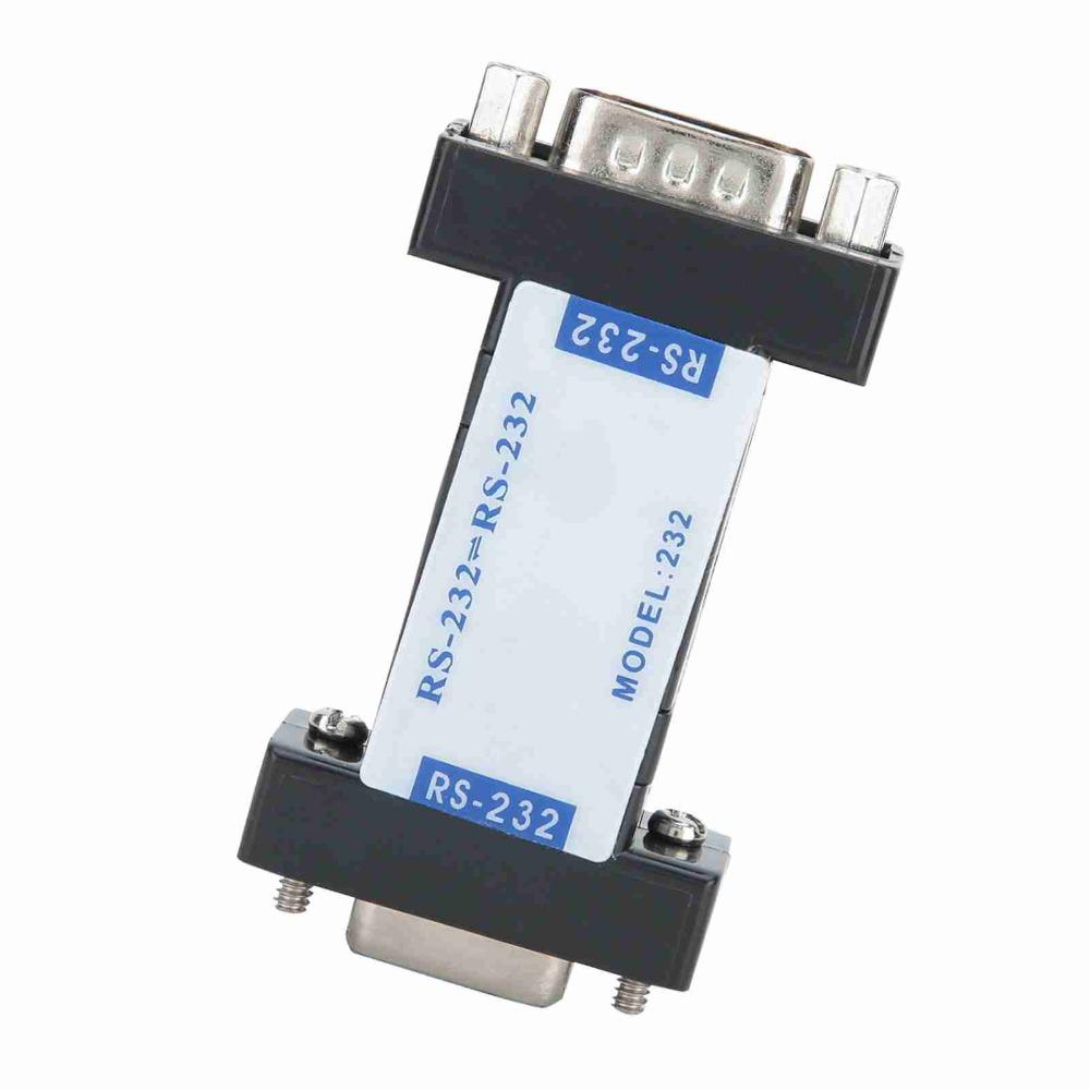 2500V Isolation RS232 To 232 Converter 7500V Pulse 0-57600BPS Optical Isolator Interface Converter Industrial Applications