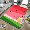 Watermelon Slice Pattern Office Rug Chair Mat, Entryway Carpet, Suitable for Front Door, Bedroom, Living Room, Desk, Holiday Gift