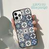 Autumu Moroccan Tiles Pattern soft Phone Case Cover for iPhone 17 Air 16 16e 15 12 11 13 14 Pro Max Apple Plus Coque