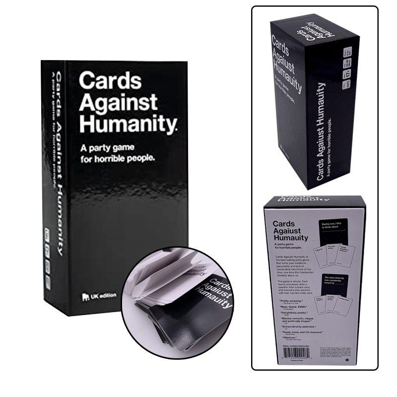 

Против Карт Человечества Великобритания Взрослая Карточная Игра Семейные Посиделки Карточная Игра-Головоломка