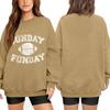 Unisex Lightweight Long Sleeve Neck Pullover Sweatshirt with Graphic Print for Men and Women