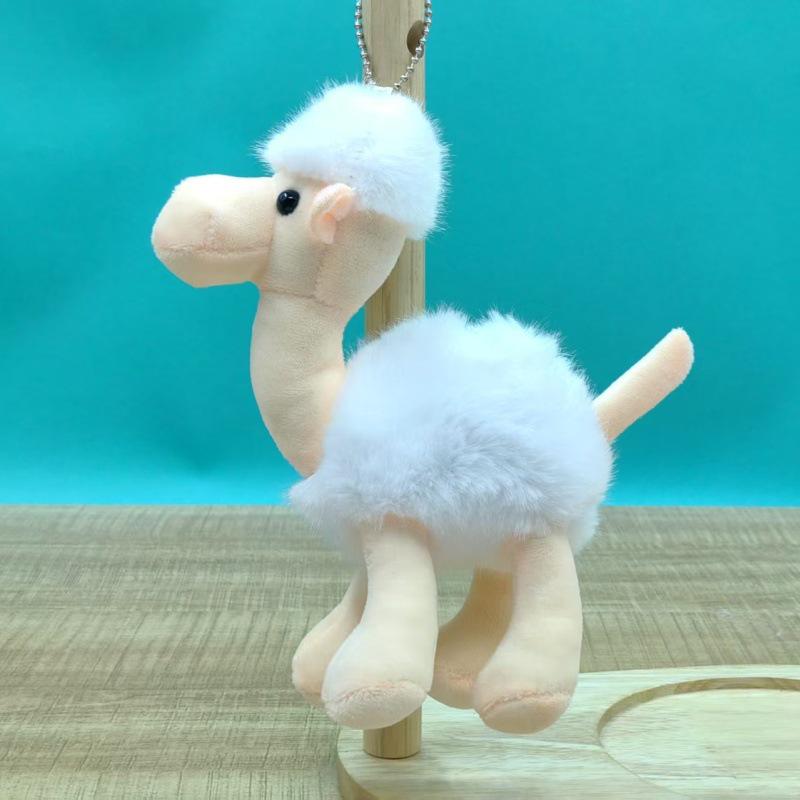 Cute Camel Plush Keychain - Adorable Desert Camel Doll Bag Charm