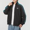 Puma T7 Fashion Casual Zipper Retro Sports Color Block Stand Collar Jacket Unisex Jacket Black 629048-01