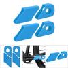 4PCS Silicone Bike Crank   Sleeve Arm Boots Protector   Accessory (Red)