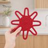 Sous-verre Style Nordique Tournesol Corde de Coton Sous-verre, Tapis Isolant Thermique Fait Main pour Tasse Antidérapante Table, Set de Table Pots Et Tasses Tissé