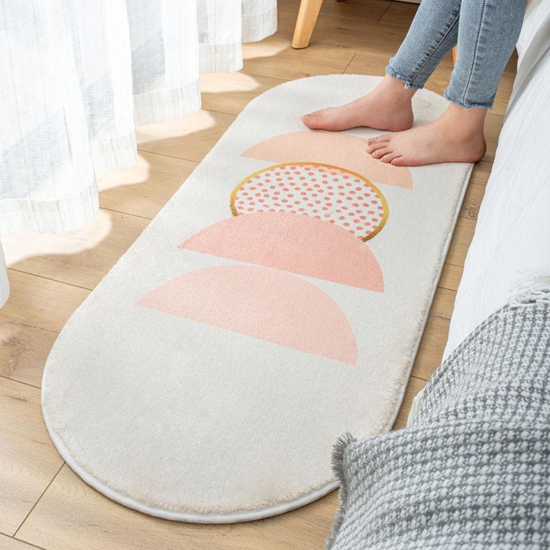Carpet Bedroom Bedside Blanket Thickened Bedside Floor Mat Simple Household Cute Room Full of Pavement