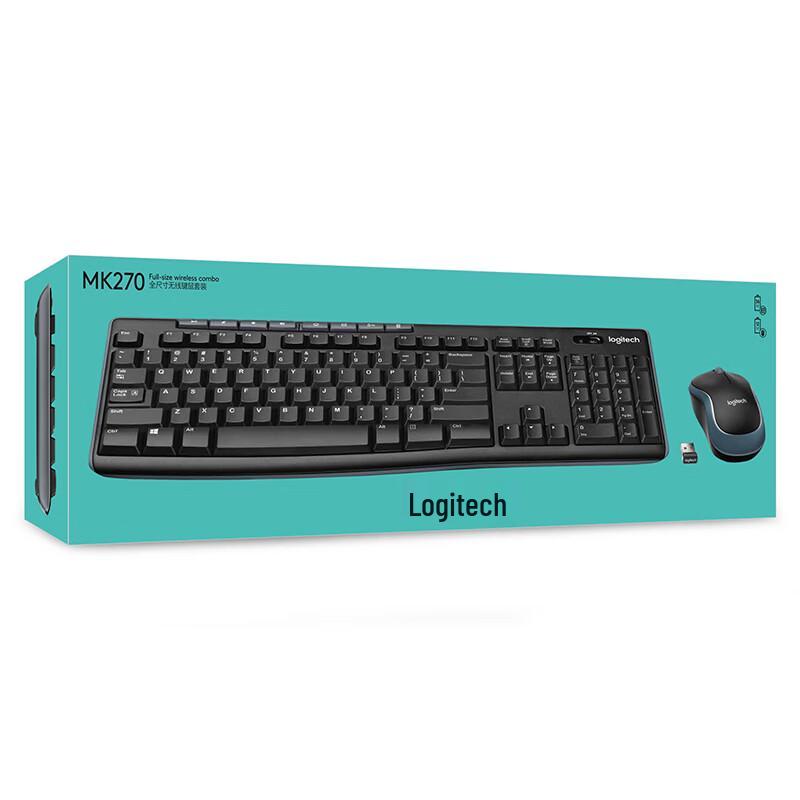 Logitech MK270 Wireless Keyboard and Mouse Combo