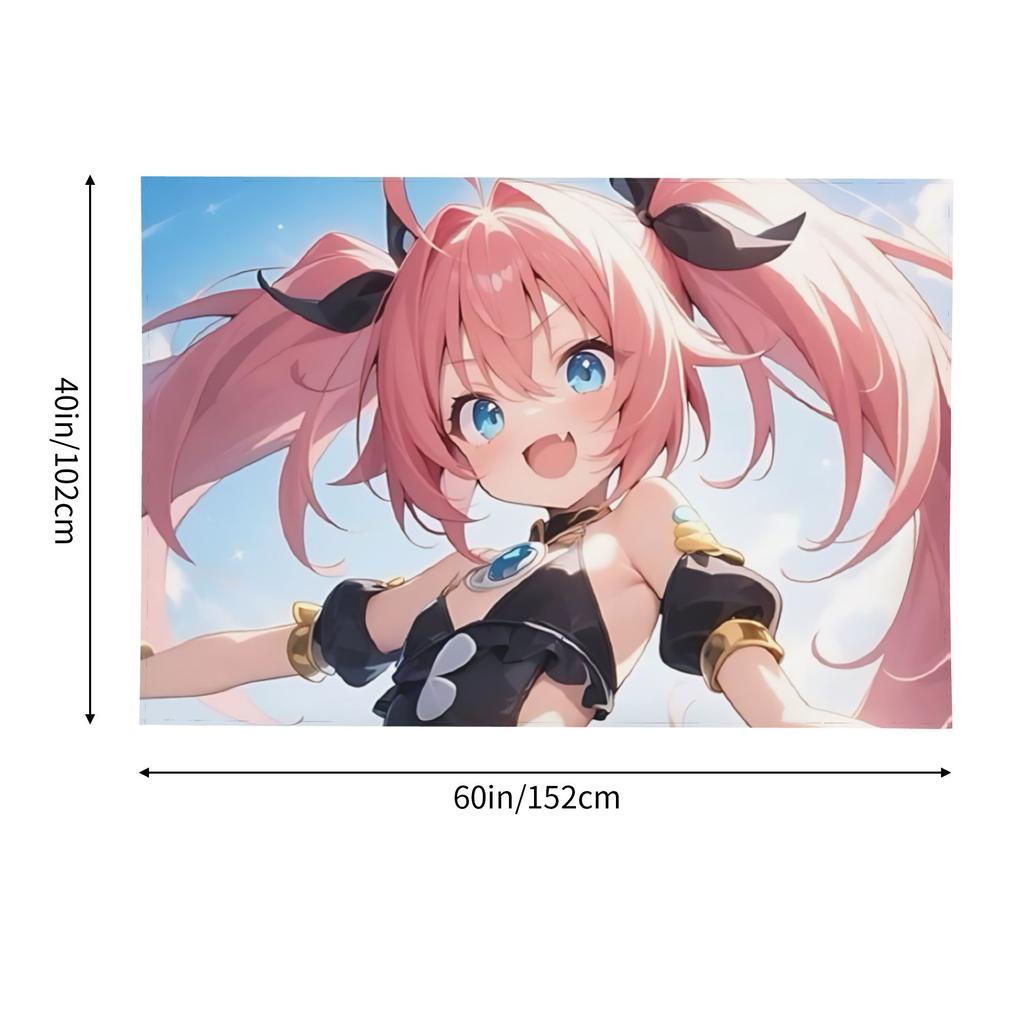 Japanese Style Anime Game Girl Tapestry Room decoration Home Decoration Tapestry Decor Accessories Cute Room Decor