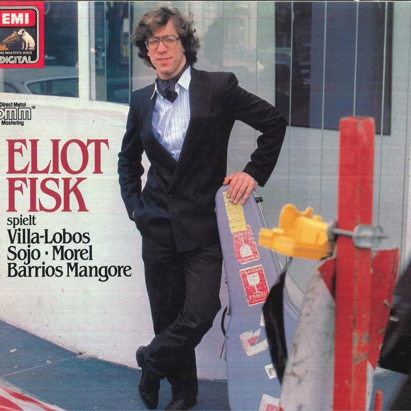 

LP Record ELIOT FISK - Villa - Lobos, Agustin Barrios, Emi 1467571 HIS MASTERS VOI 1984 Germany Classical Used