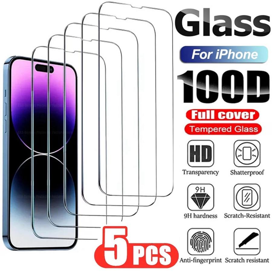 5Pcs Tempered Glass VIVO Y02 Y16 Y02S Y36 Y35 Y77 Y1S Y76 Y15A Y15S Y21S Y33S Y12S Y12A Y30 Y20S Y12S Y55 Y17 Y15 Y12 Y11 Y93 Y91 Y95 Y21T Y20S G V9