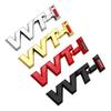 3D Metal VVTi Logo Letter Car Fender Emblem Rear Trunk Badge For Toyota Camry Corolla Yaris RAV4 Auris VVT I Sticker Accessories