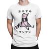 Unisex Women TShirt Oyasumi Goodnight Punpun Pocket Pure Cotton Tee Shirt Short Sleeve Aiko Tanaka Anime T Shirts Clothing Summer
