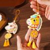 Spring Festival Pony Embroidered Pendant Tassel Car Hanging Ornaments  Zodiac Year Gift