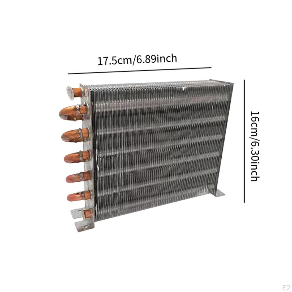 Cooled Radiator for Shellless Freezer Condenser Units