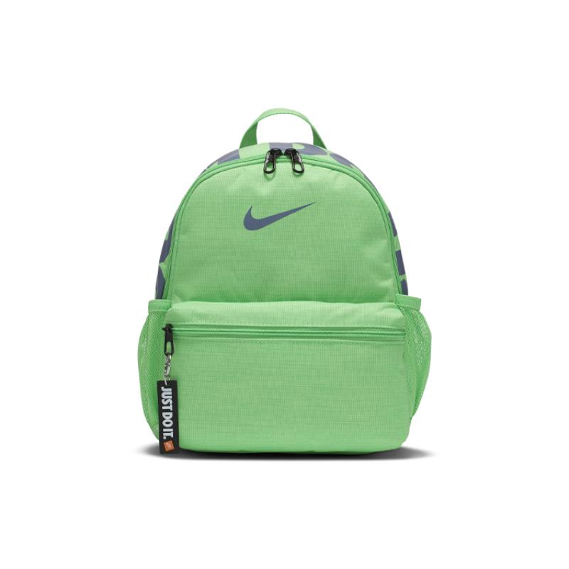 Nike Polyester Backpack For Kids Unisex Green Casual BA5559-328