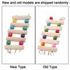 Pet Ladder Bridge Wood Climbing Swing Portable Mouse Hamster   Canary Pet Toys (5Steps S)