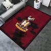 L.F.C. Fußball Teppich für Wohnzimmer Schlafzimmer Zuhause Sofadekoration, Kinderspiel Rutschfeste Bodenmatte