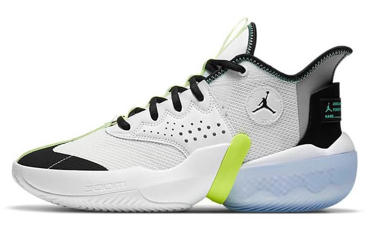 Air Jordan React Elevation PF White Green Glow 42.5