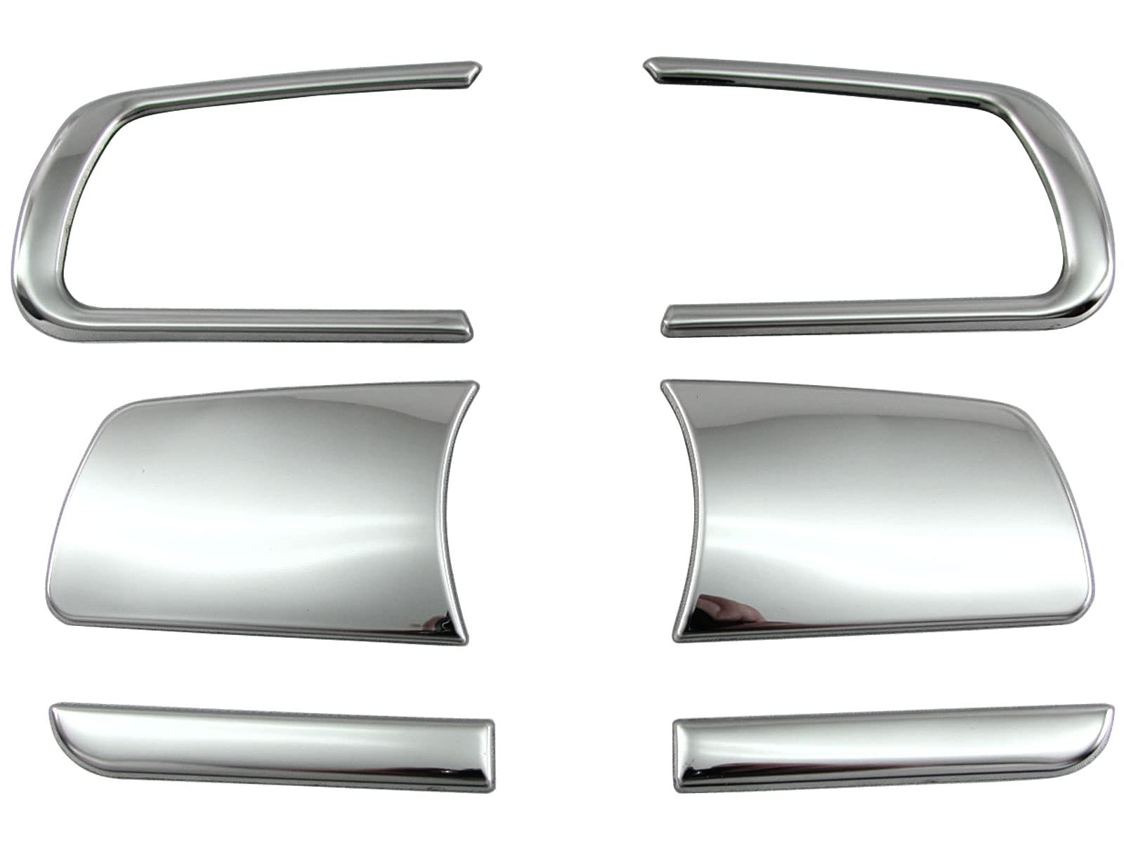 

BRIGHTZ Stainless Steel Plated Steering Panel for Toyota Hijet Cargo Ultra-Mirror (6-Piece Set) S700V/S710V [INT-ETC-682] (700V, 710V, 700, 710)