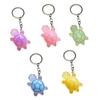 Trendy Turtles Keychain Soft Rubber Keyrings For Bags And Car Keys Fashionable Accessory For Students And Professionals