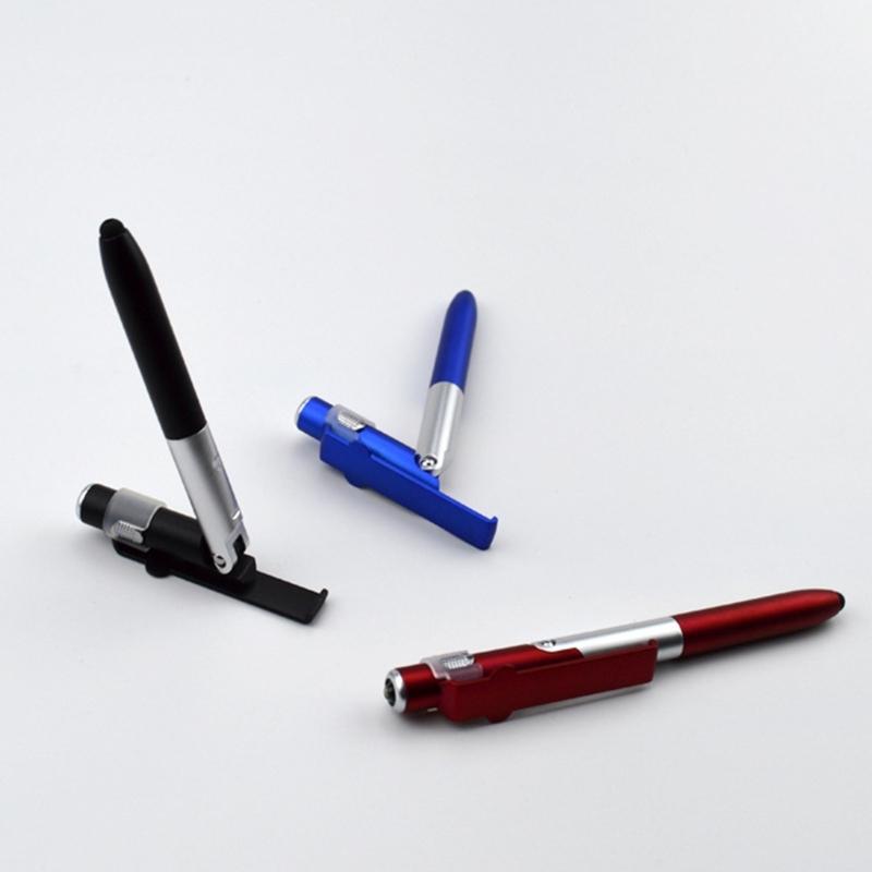 Ballpoint Pen with Led Light Mobile Phone Holder Girl Boys Birthday Present Gift