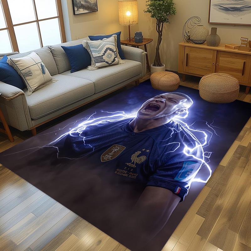 Ronaldo's Legacy: Number Journey carpet Doormat Living room and bedroom mats Art Office chair cushion Doormat