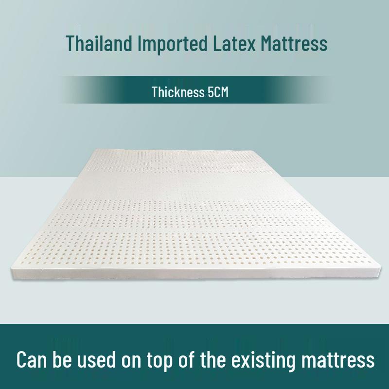 1.8 Natural Latex Mattress - Ergonomic Support for Home, Kids, Students, and Dorms