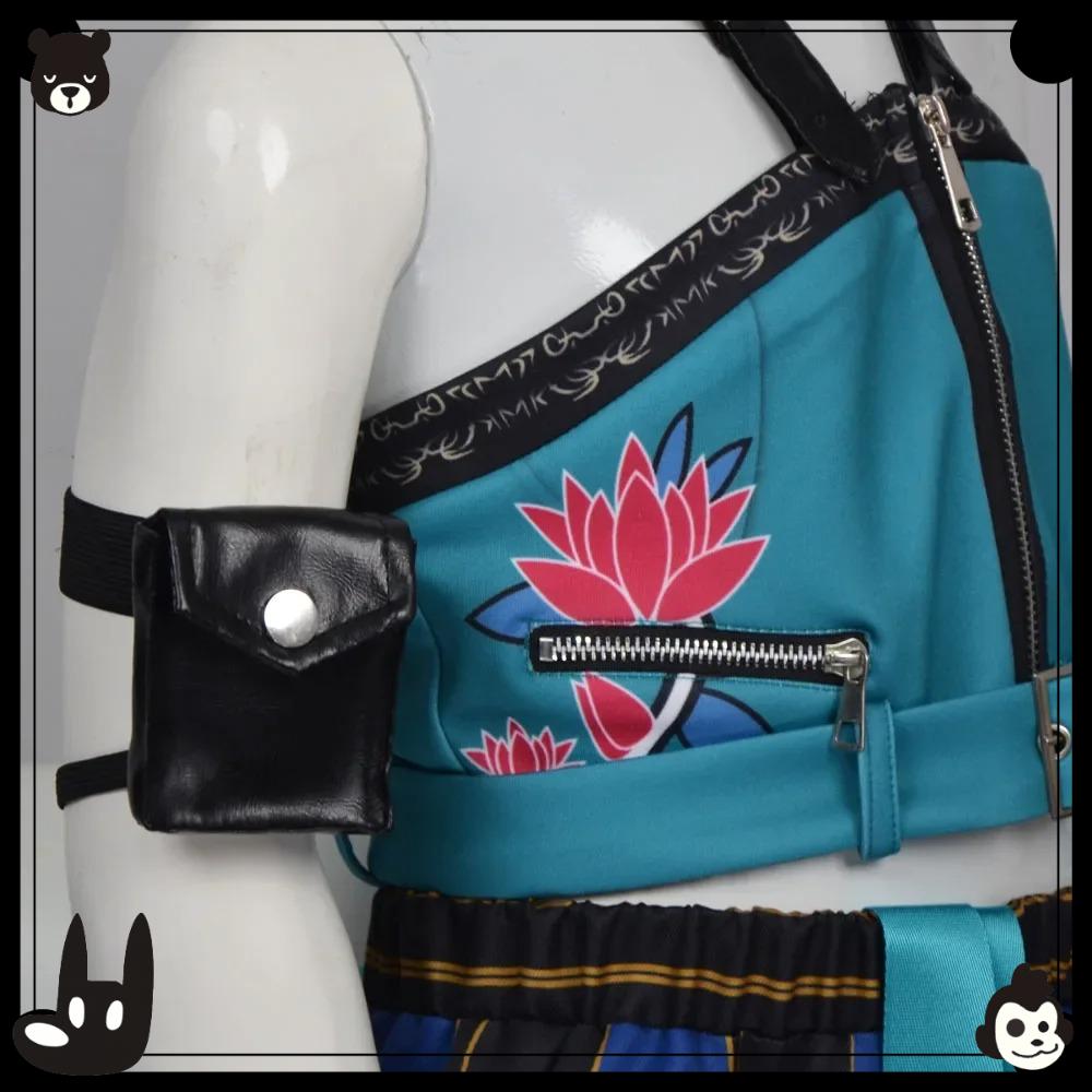 New Anime Kids Girl Roleplay Cosplay Costumes Zoey Full Costume Set for K-pop Halloween Carnival Party Suits Clothes Outfit