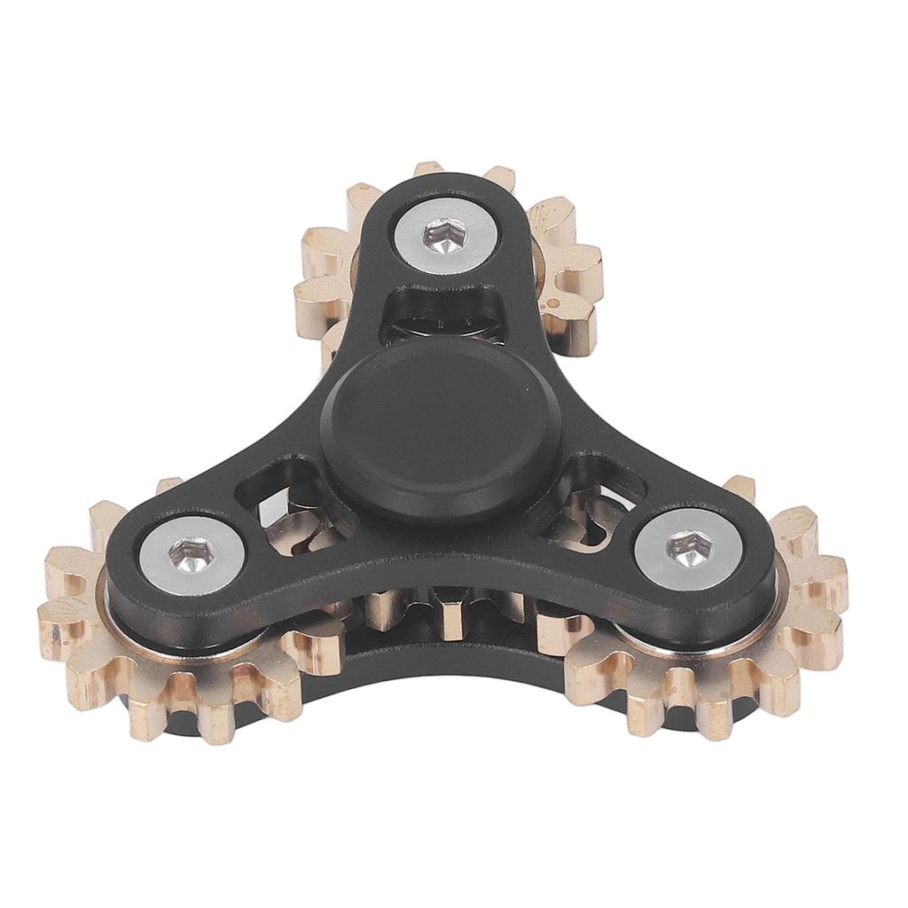 4 Gears   Bearing Toy Stress Reducer Anxiety Game Brass   Bearing Toy for Kids Adult