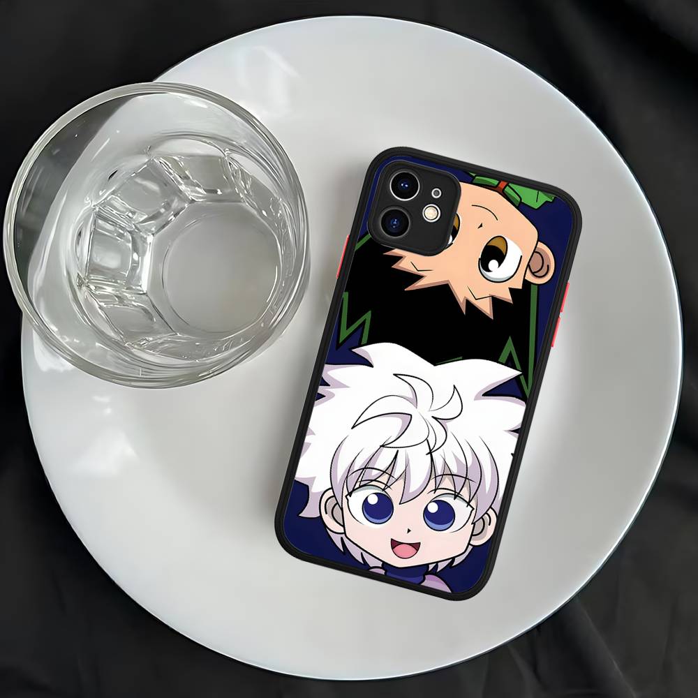 

Hunter X Hunters Anime Phone Case For IPhone 16 15 14 13 12 11 Pro Max XS Max X Plus Matte Shockproof Cover iphone 15