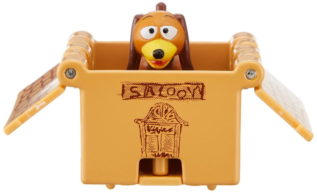 Tomica Dream Tomica Ride-On Toy Story TS-08 Slinky Dog & Cardboard Toy Box