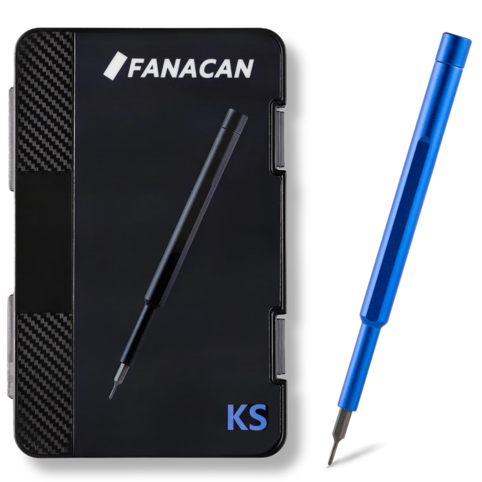 

FANACAN Прецизионная отвертка Набор магнитных отверток с и Магнитная отвертка для Специальный ремонтный инструмент Инструмент для разборки Набор из материала S2, Маленький, синий