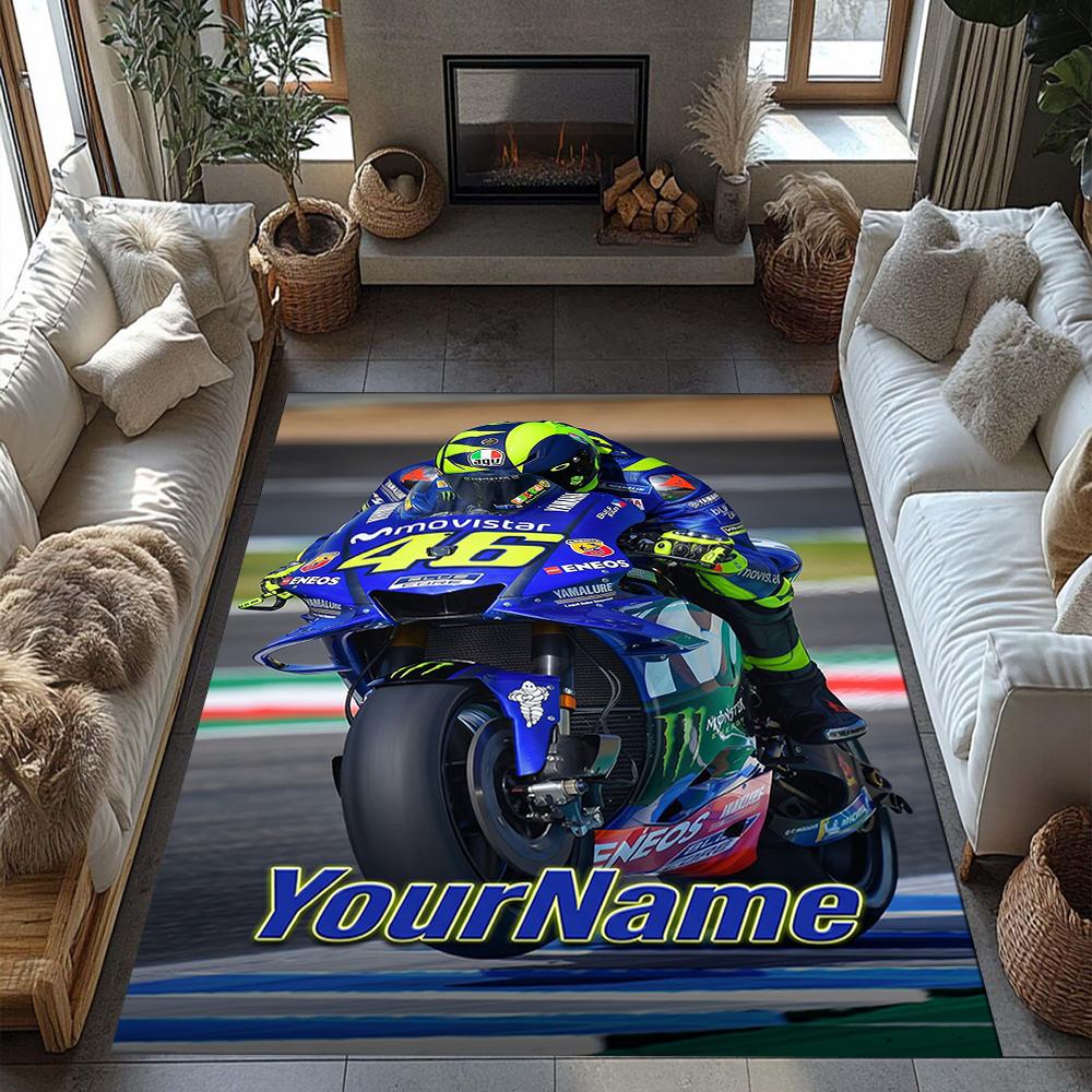 Doctor46 Customized Name Carpet Suitable For Balcony Outdoor Hallway Game Room Antislip Carpet Decorate Offices