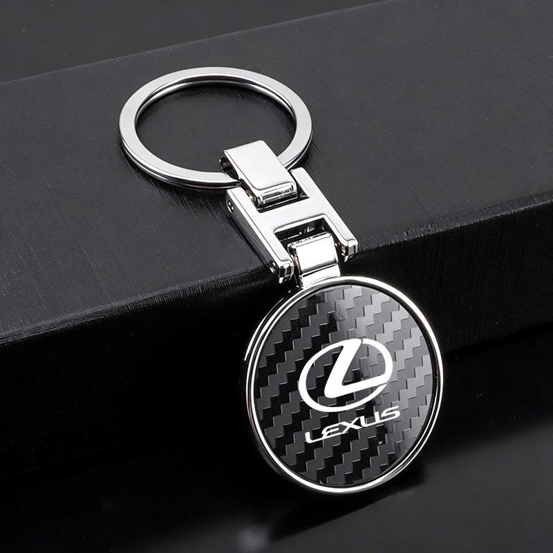 Mirror Surface Car Keychain Keyring Anti-Loss Holder for Lexus ES300 RX330 RX300 GS300 IS250 IS200 CT200h IS300 NX RX LX GX GS ZY8