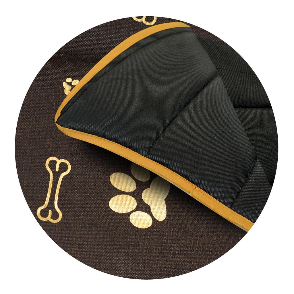 Hundsäng MATTA 100x70 cm Vattentät, 3 MÖNSTER 2 STORLEKAR 100x70, 120x80