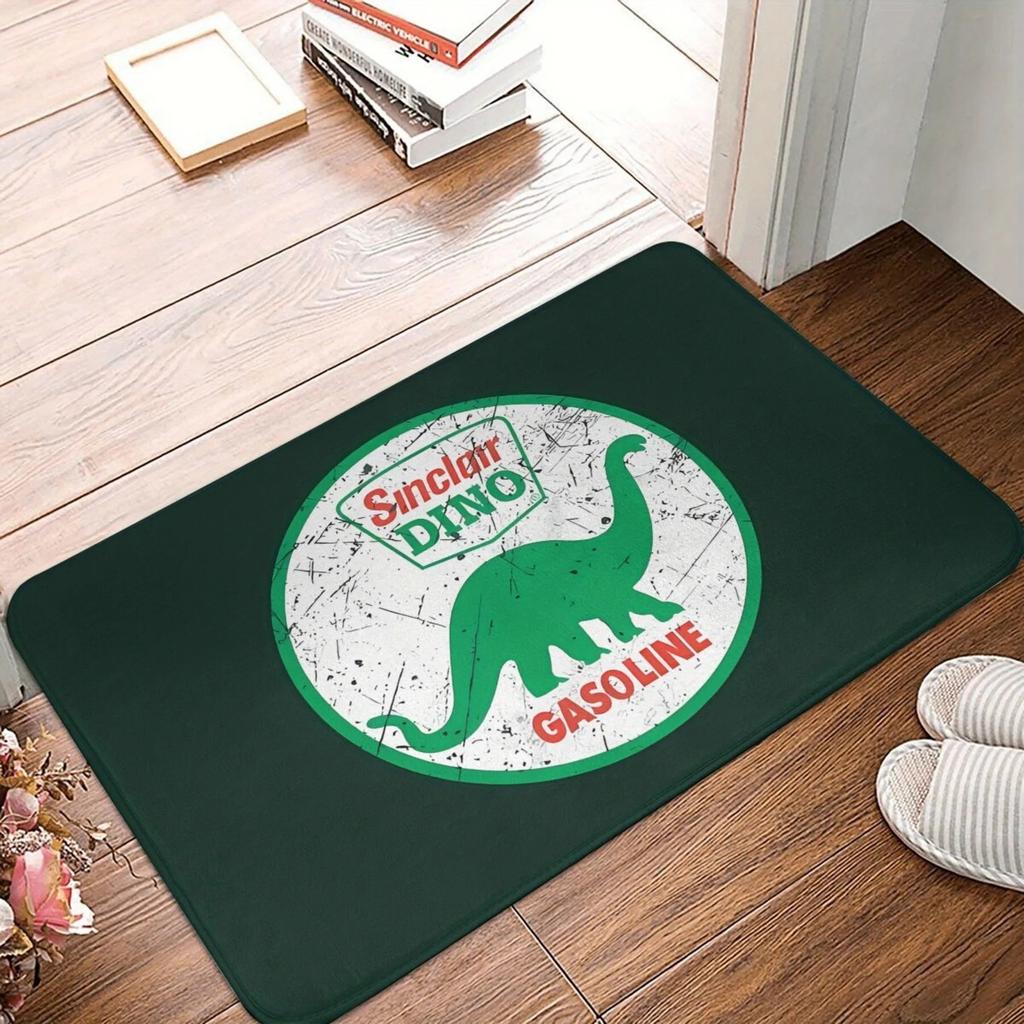 1PC Funny Characters Dinosaur Area Door Mats Kitchen Rugs Non-Slip Pop Bedroom Rugs Bath Mat Carpet for Home Sink Laundry Decor