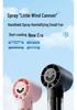 Portable Handheld Mini Fan and Humidifier: Neck Hanging, Desktop Use, Strong Wind for Outdoor or Home