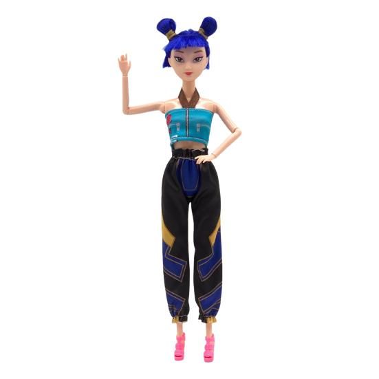 K-POP Demon Hunter Doll Amine Vinyl Action Figure Finger Puppet Playset Collectible PVC Toy for Fans Desktop Decor